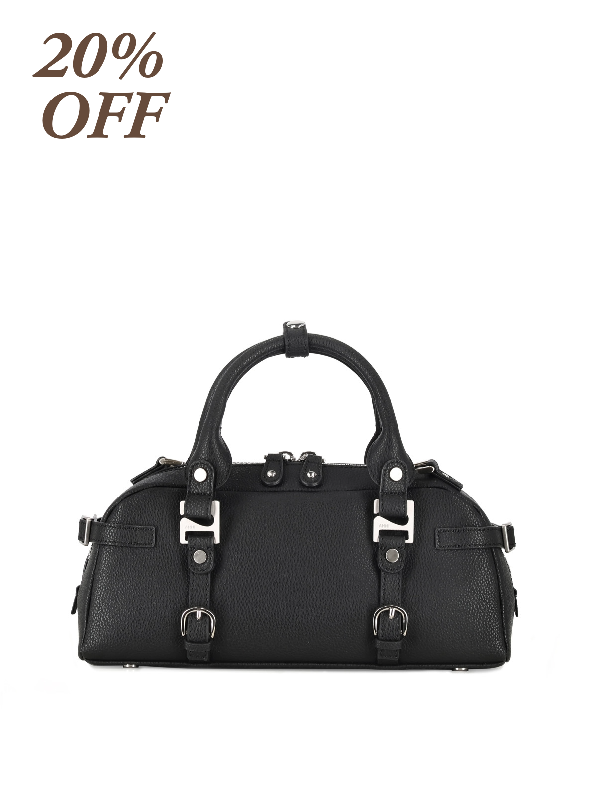 AHNI Ruskin Baguette Bag_Black