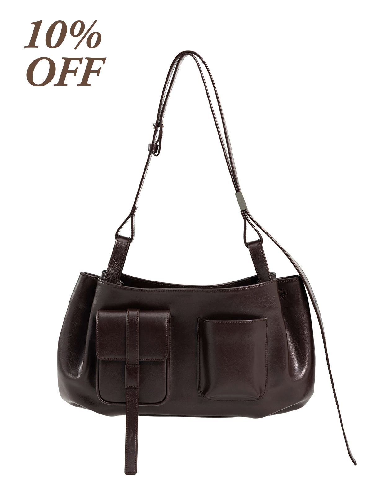 AHNI Pocket Bag_Red Brown