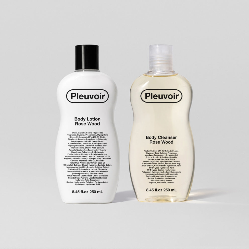 Pleuvoir Body Cleanser and Lotion Set